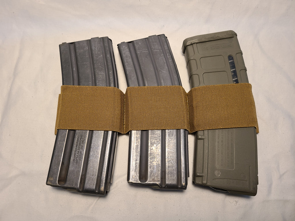 Elastic AR-15 Mag Holder