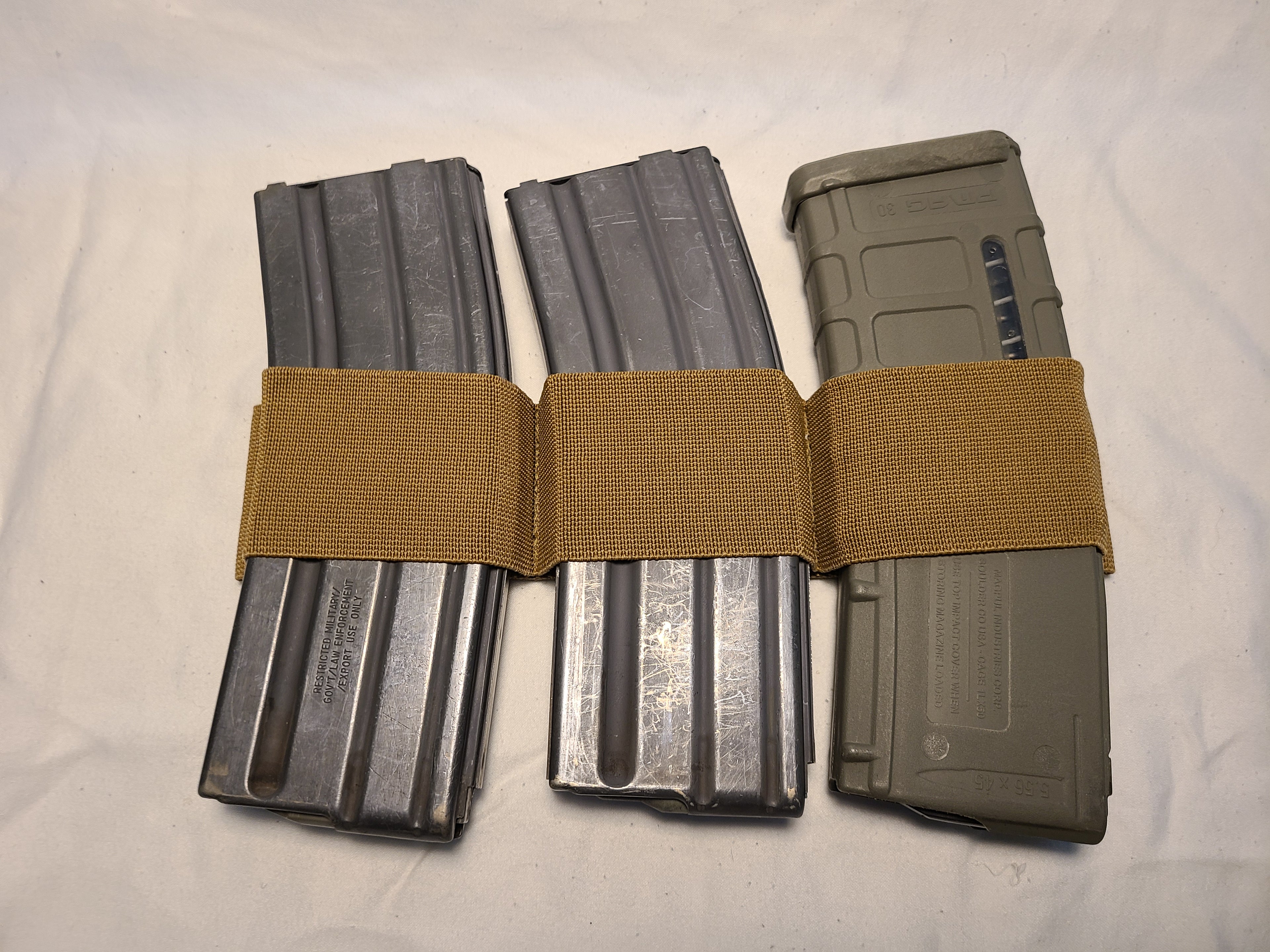 Elastic AR-15 Mag Holder