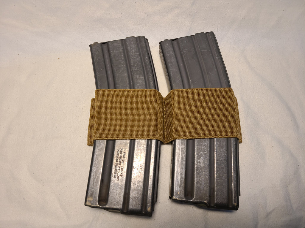 Elastic AR-15 Mag Holder