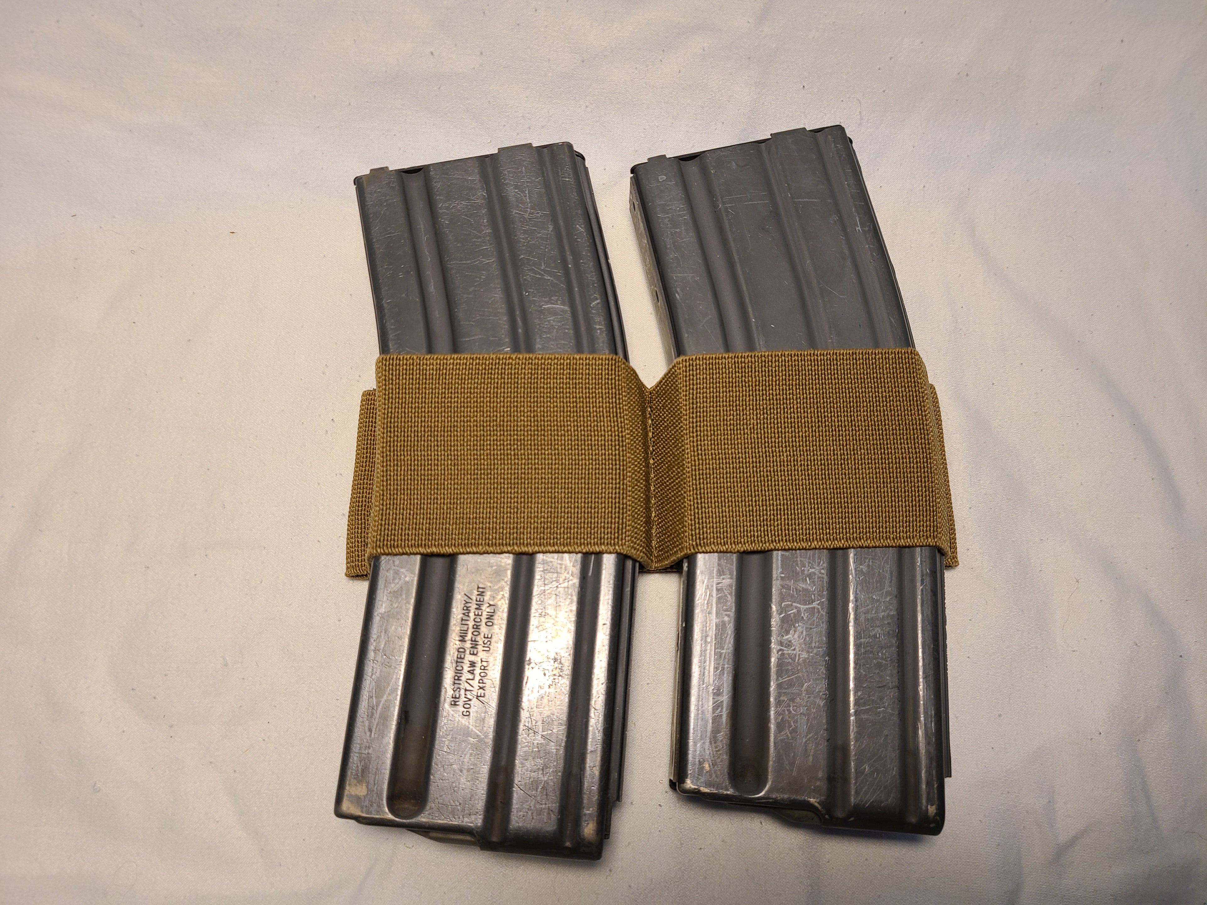 Elastic AR-15 Mag Holder
